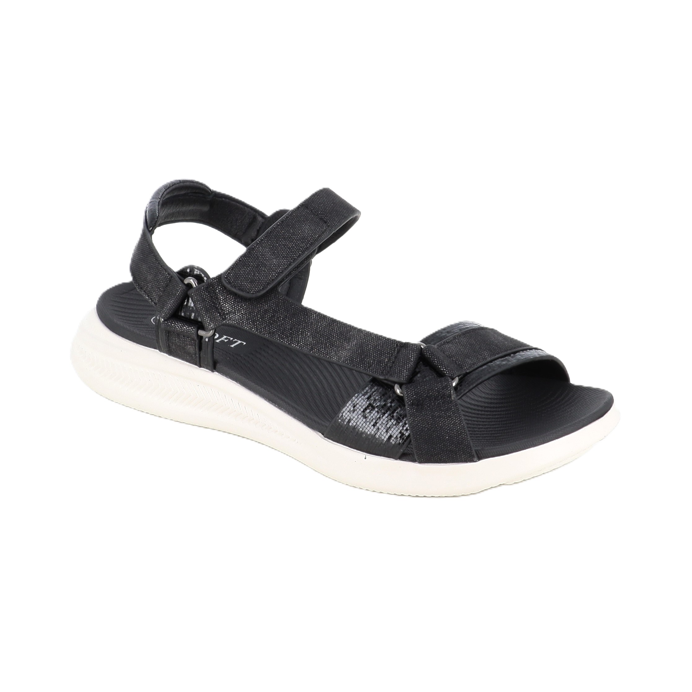 20230-61 ΓΥΝΑΙΚΕΙΟ ΥΠΟΔΗΜΑ ΠΕΔΙΛΟ, ΜΑΥΡΟ