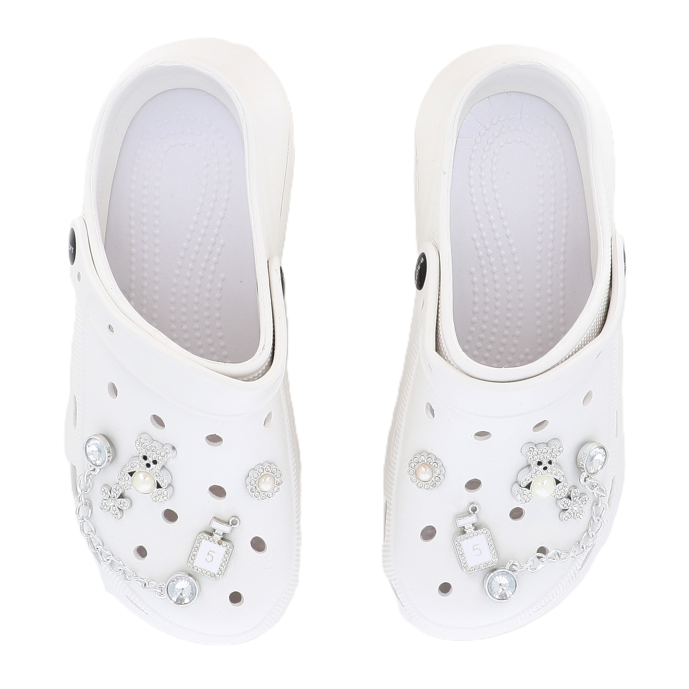 24735-2 ΓΥΝΑΙΚΕΙΑ ΣΑΓΙΟΝΑΡΑ CROCKS, ΑΣΠΡΟ