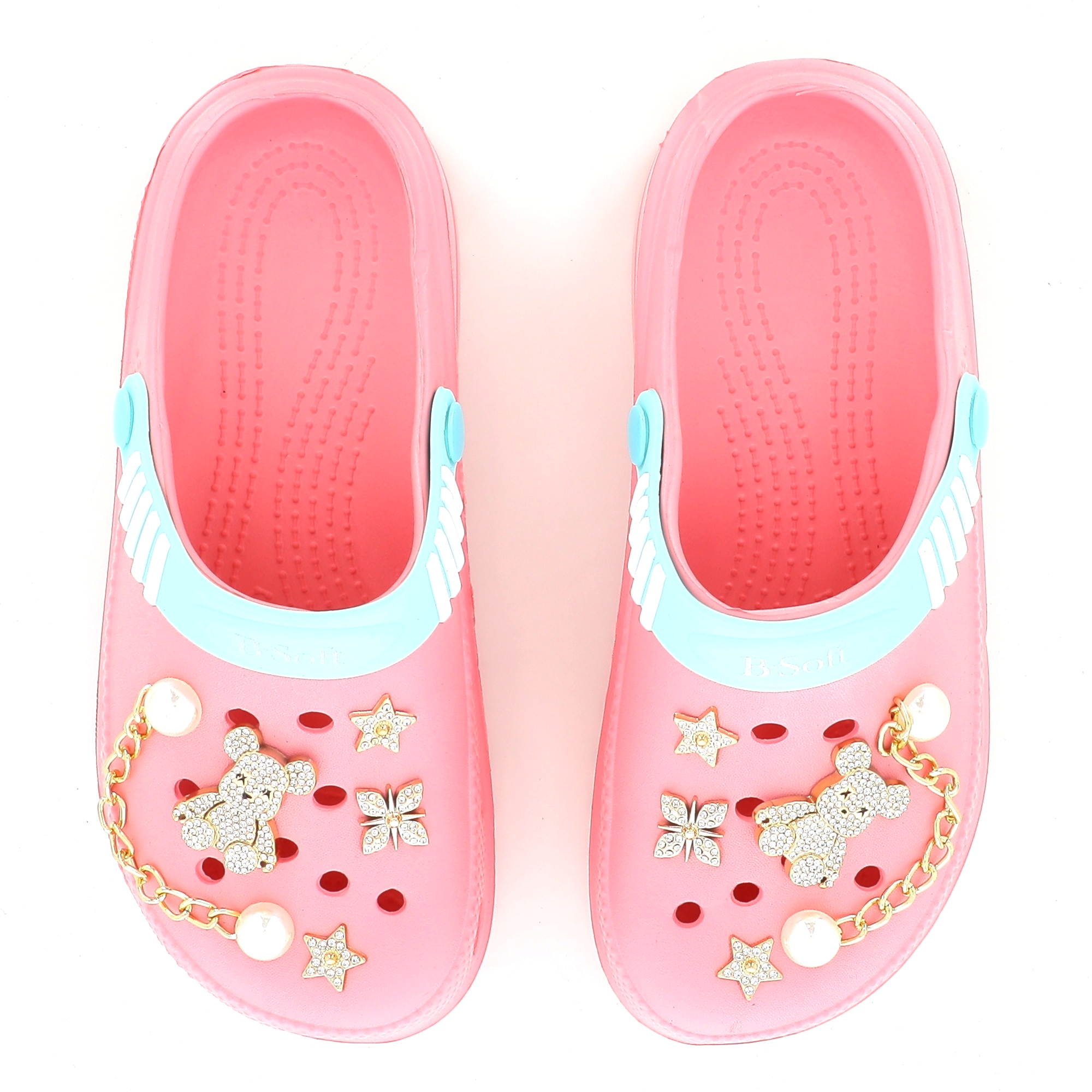 113-1 ΠΑΙΔΙΚΗ ΣΑΓΙΟΝΑΡΑ CROCKS, ΡΟΖ