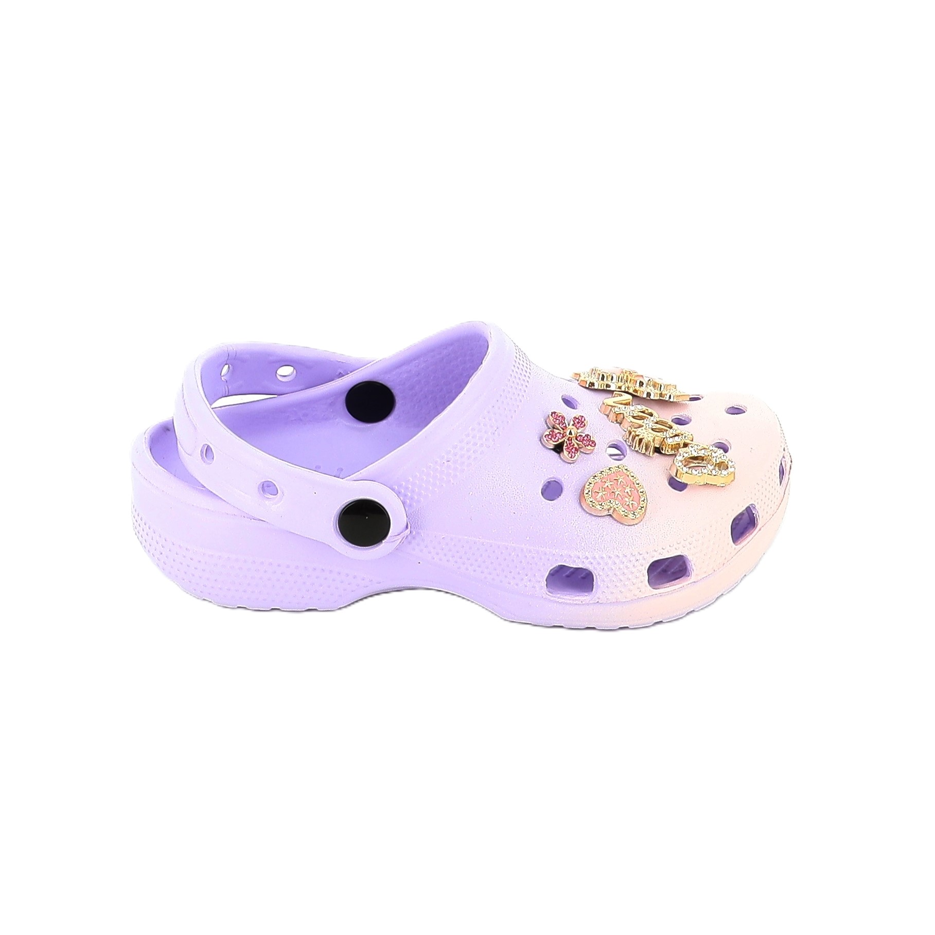 7706-2 Παιδικη Σαγιοναρα Crocks Ροζ παιδικά