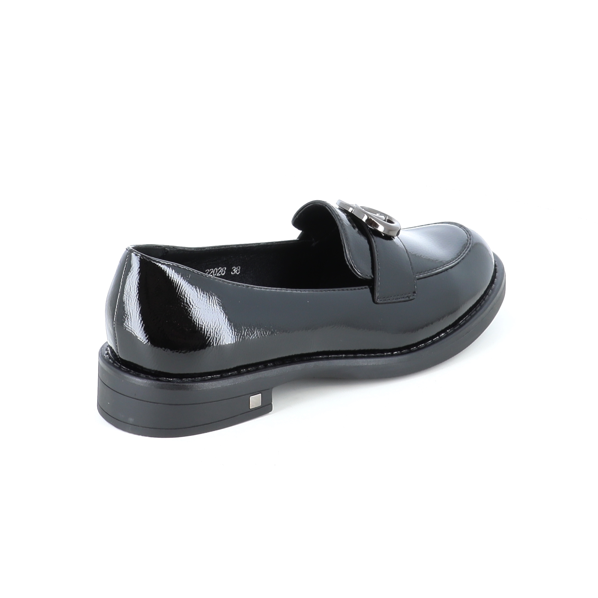 22028 Γυναικείο Παπούτσι Loafers Μαύρο γυναικεία