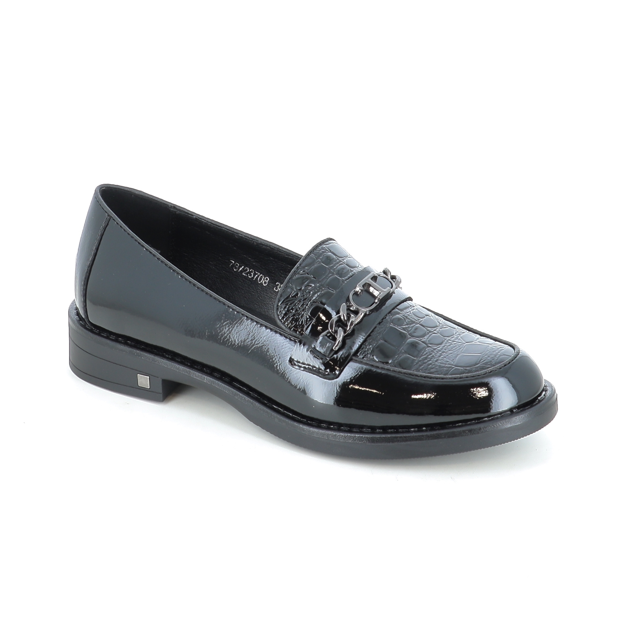 23708 ΓΥΝΑΙΚΕΙΟ ΥΠΟΔΗΜΑ LOAFERS, ΜΑΥΡΟ